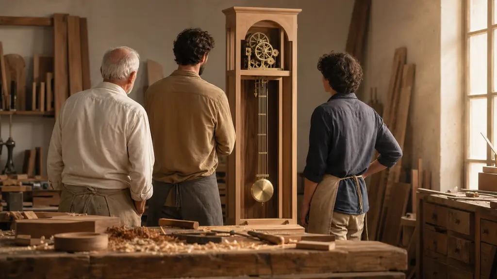 Converset : 3 générations derrière des horloges comtoises uniques