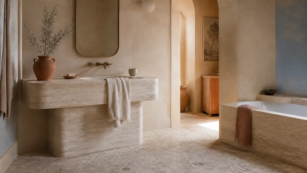 Salle de bain en pierre naturelle : quelle pierre choisir sans se tromper ?