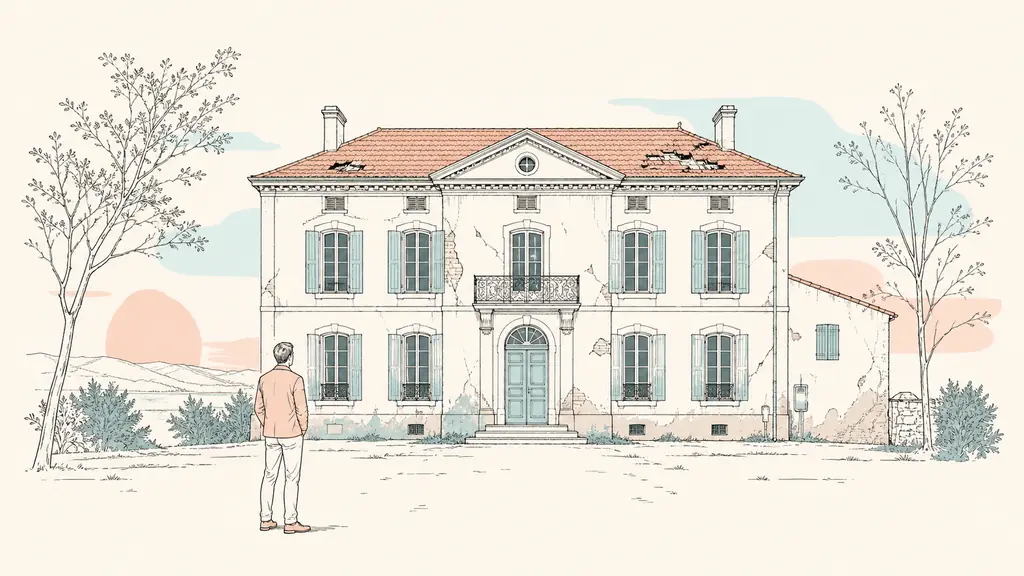 Maison de maître à rénover : 8 contrôles avant d’acheter