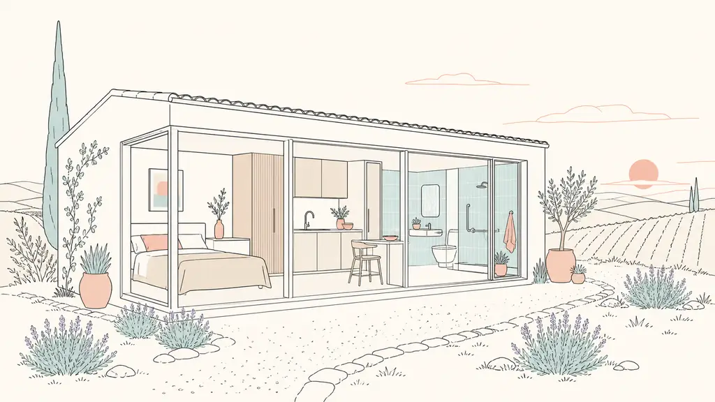 Tiny house plain pied : le confort sans mezzanine est-il fait pour vous ?