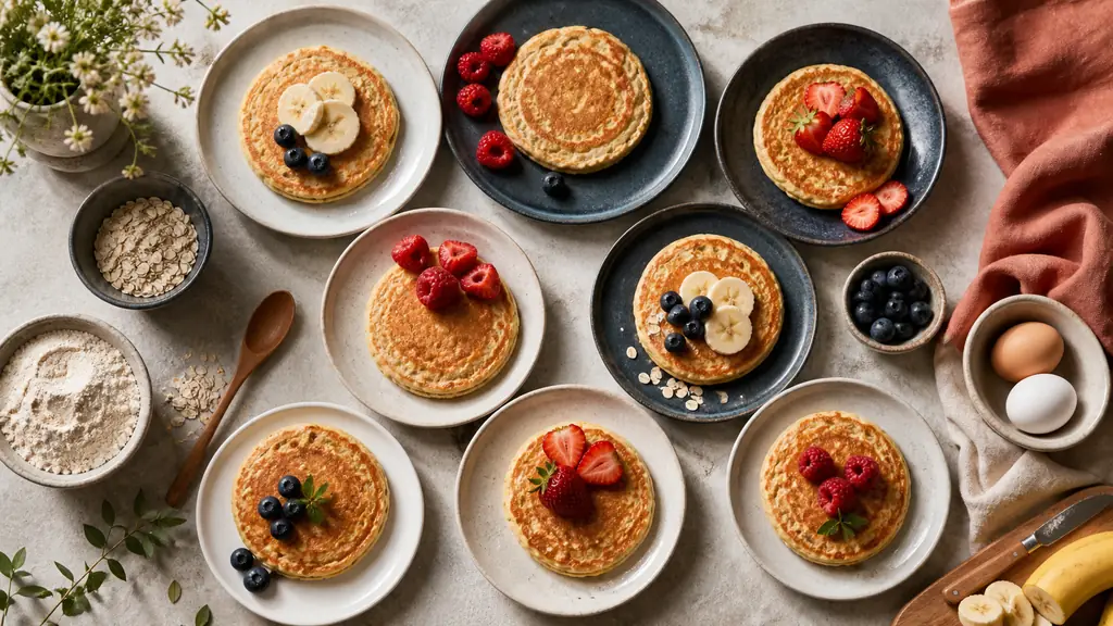 Recette de pancakes protéinés à la whey : 8 pancakes moelleux en 15 minutes
