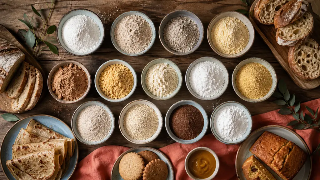 Sans gluten : farine par farine, 13 choix adaptés à vos recettes