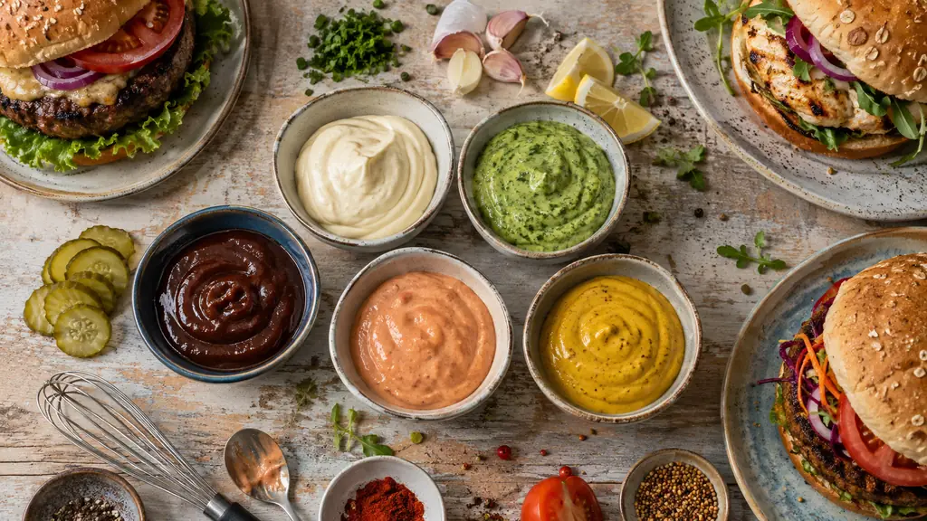 Sauce pour hamburger maison : 5 recettes en 5 minutes