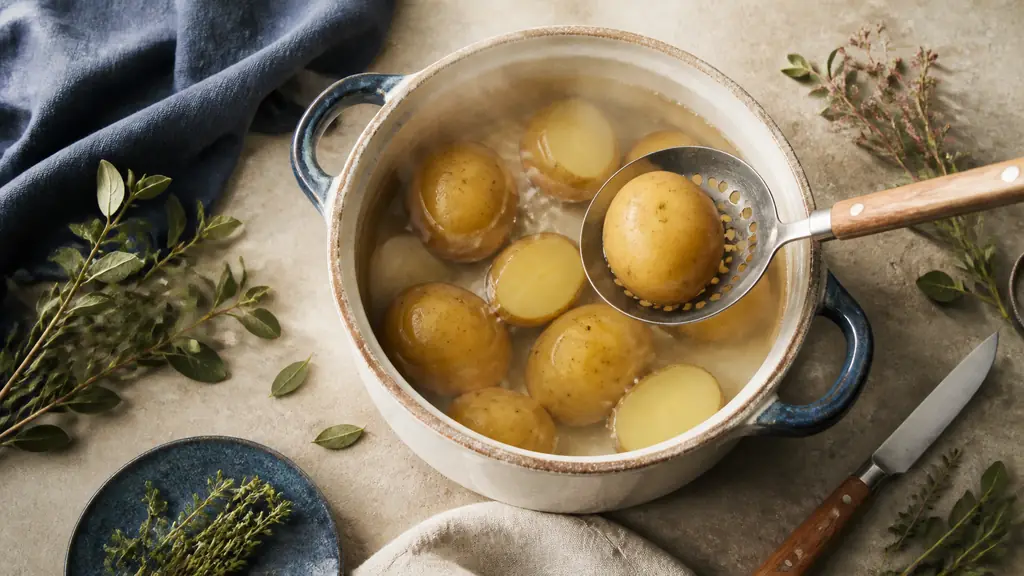 Temps de cuisson patate à l’eau : de 10 à 35 minutes