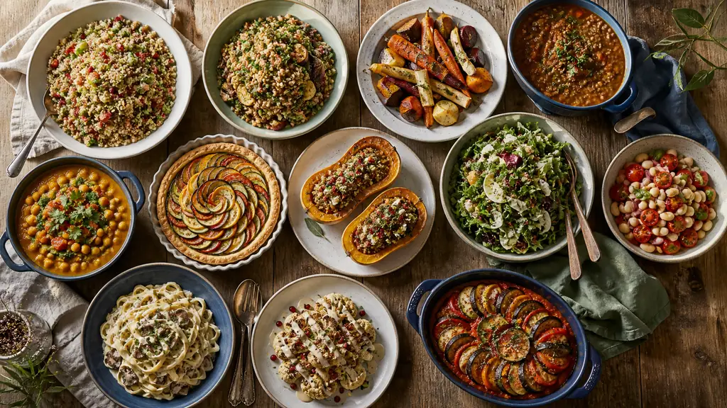 Végétarienne recette : 12 plats faciles et complets