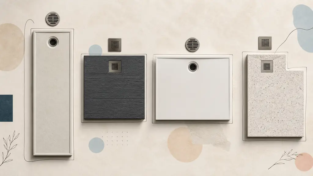 Grille receveur de douche Sanycces : laquelle choisir pour Siena et Strato ?