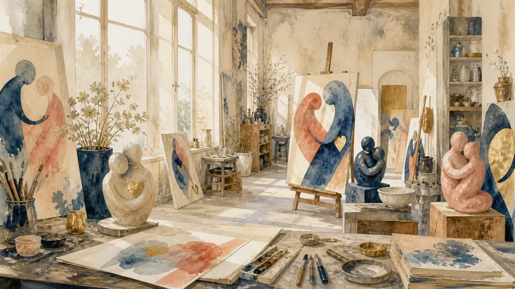 Artiste peintre Mika : 4 clés pour entrer dans son univers tendre et coloré