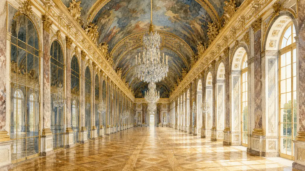 Galerie des Glaces à Versailles : 4 repères pour comprendre ce décor royal