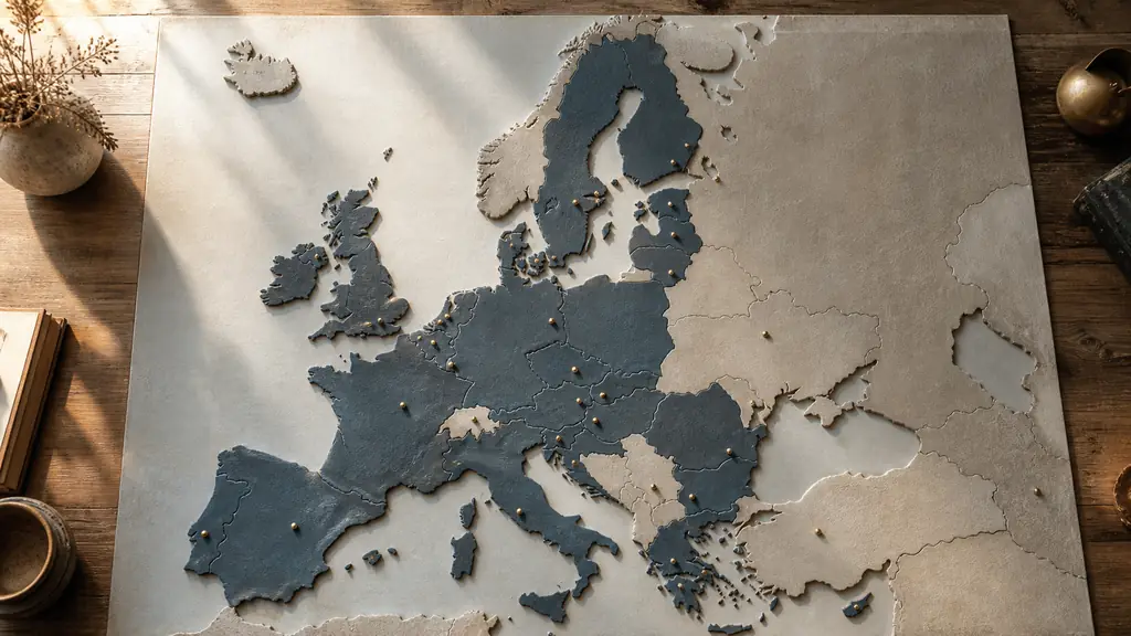 Carte de l’Europe avec pays, noms et capitales : le guide pour tout situer